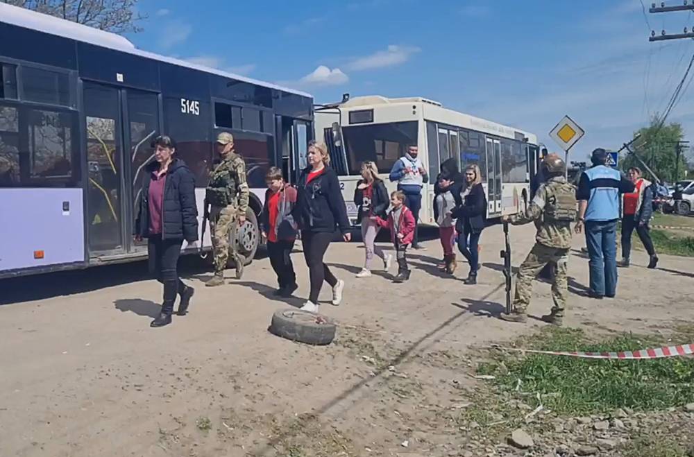 ООН: Более 500 человек эвакуированы с "Азовстали" и прилегающих территорий