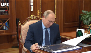 Путин процитировал Твардовского, говоря о мемориале Советскому солдату под Ржевом