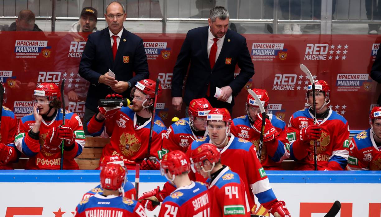 Сборная России по хоккею победила Белоруссию и вышла в финал турнира в Санкт-Петербурге