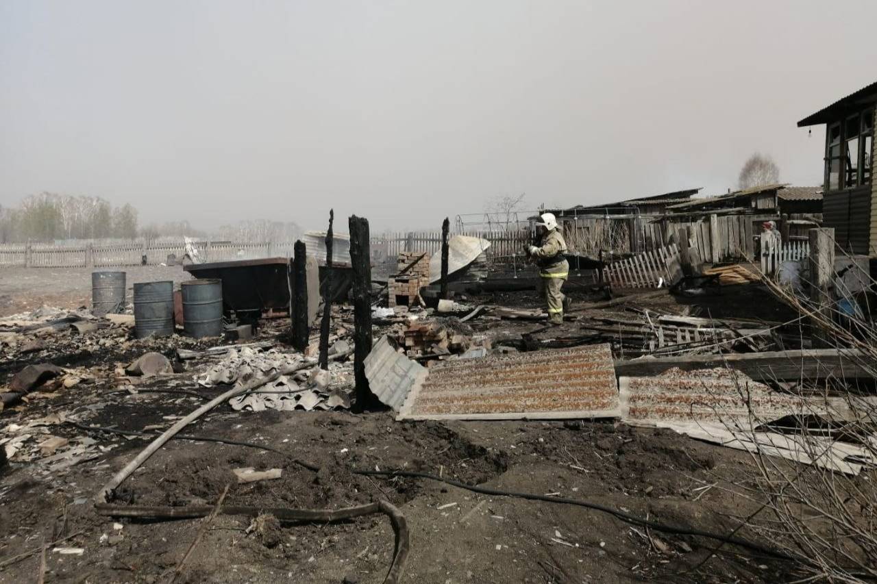Число жертв пожаров в Красноярском крае выросло до семи человек