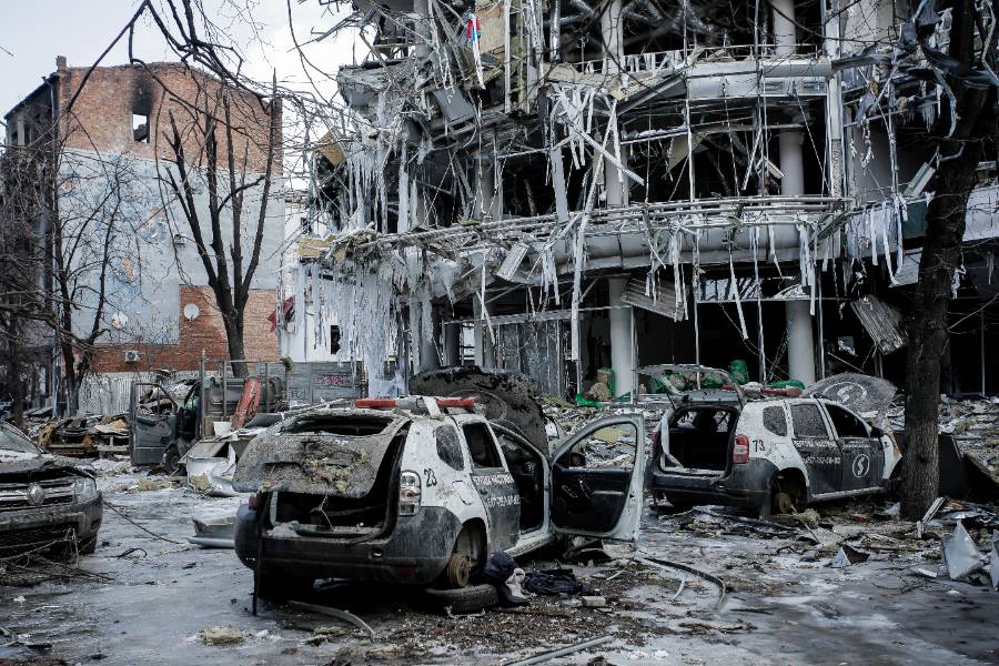 МО РФ: Боевики организовали склад боеприпасов в харьковской больнице