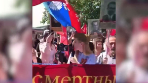 Украинец попытался сорвать шествие "Бессмертного полка" в Мадриде