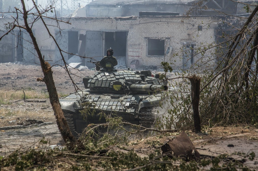 Ситуация в Северодонецке. © ТАСС / Oleksandr Ratushniak