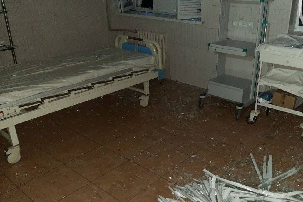 Находиться здесь небезопасно: Появилось видео из роддома в Донецке, который обстреляли украинские военные
