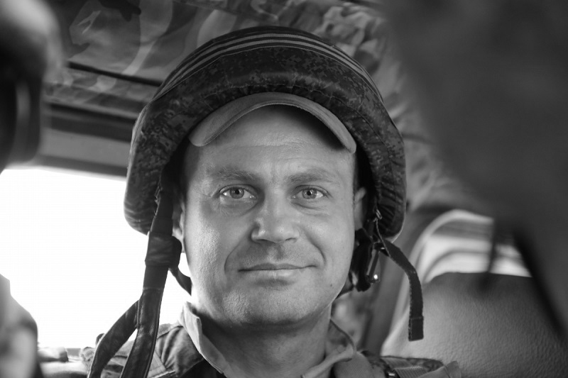 Погибший военный журналист Сергей Постнов. Фото © Сайт Совета ветеранов центрального аппарата ОВД