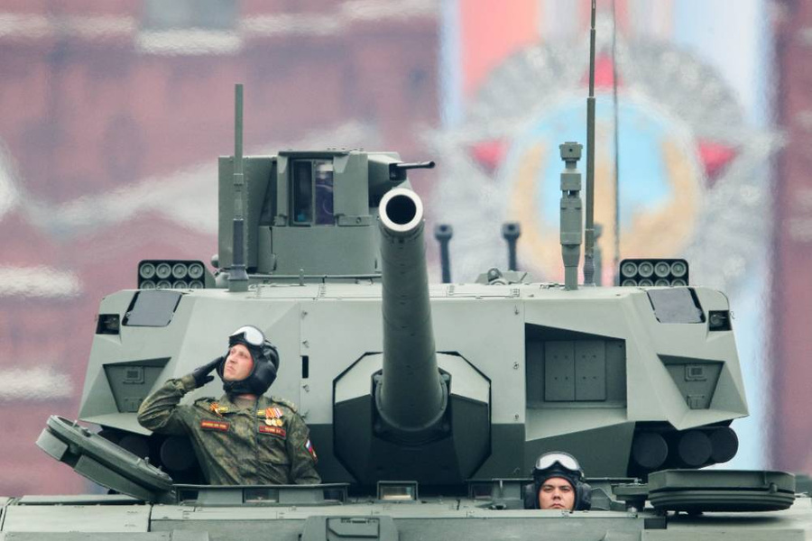 Танк Т-14 "Армата". Фото © ТАСС / Бобылев Сергей
