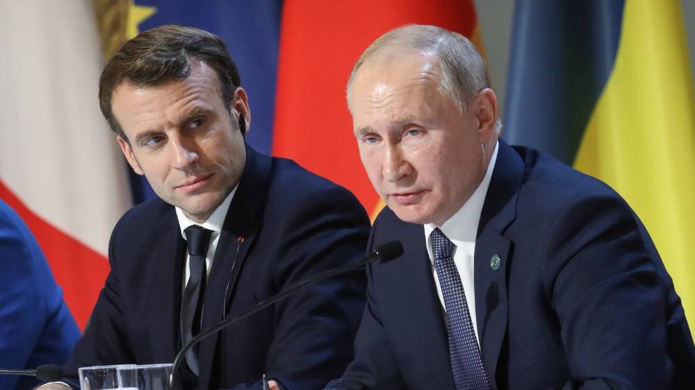 Макрон выразил готовность к переговорам с Путиным, и не только по теме Украины
