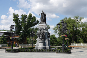 Власти Херсонской области попросили Россию помочь в создании памятника Екатерине II
