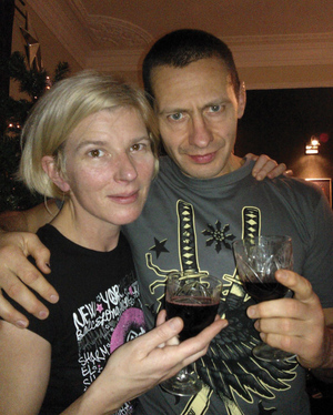 Юлия Паевская с мужем Вадимом Пузановым. Фото © VK / Юлия Паевская 