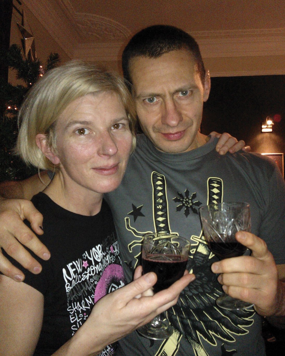 Юлия Паевская с мужем Вадимом Пузановым. Фото © VK / Юлия Паевская 