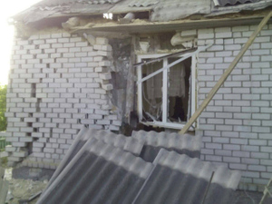 Последствия обстрела посёлка Суземка в Брянской области. Фото © Telegram / avbogomaz