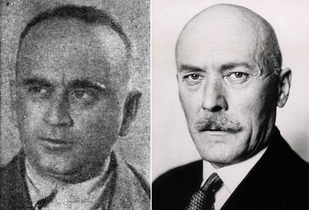 Слева направо: Владимир Георгиевич Деканозов, Фридрих Шуленбург. Фото © Public Domain