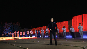 Басков спел "Священную войну" в ДНР на Саур-Могиле в память о павших героях ВОВ