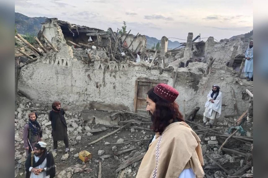 Последствия мощного землетрясения в Афганистане. Фото © Twitter / KABUL NEWS