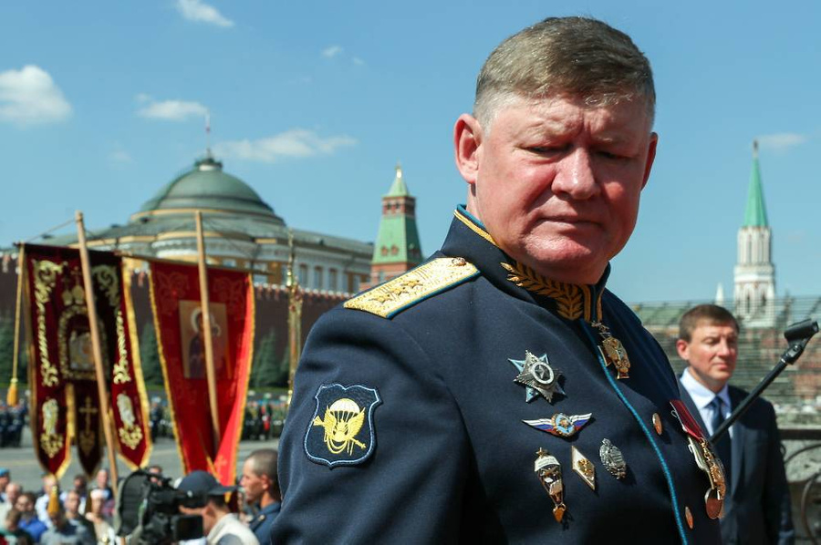 Командующий ВДВ РФ, генерал-полковник Андрей Сердюков. Фото © ТАСС / Михаил Терещенко