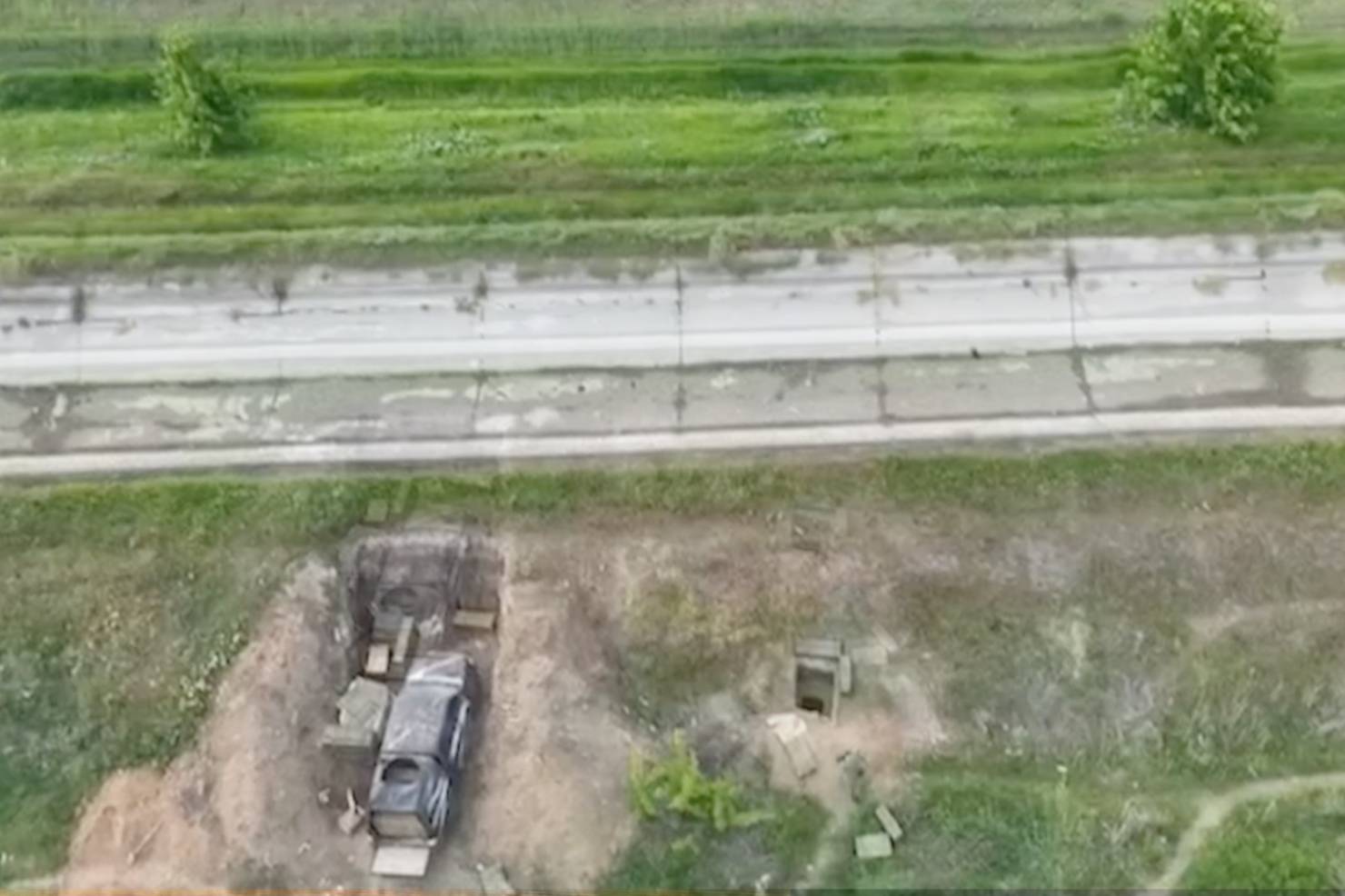 Опубликовано видео с боевой работой комплекса Корнет по позициям ВСУ