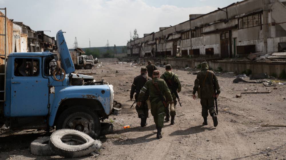 Около 70 украинских военных с Азота сдались в плен