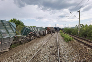 В Румынии сошло с рельсов 15 украинских вагонов, перевозивших зерно