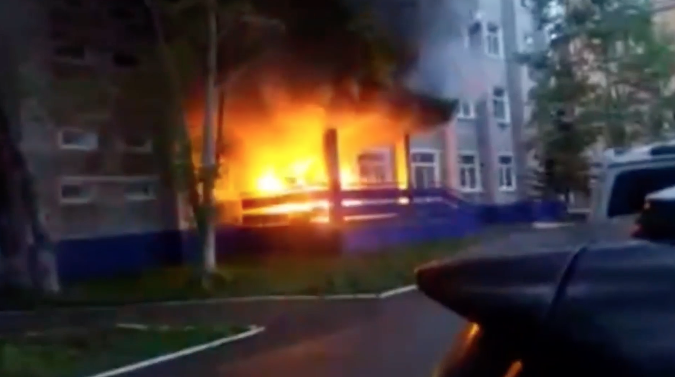 Безработный житель Комсомольска-на-Амуре поджёг здание Росгвардии