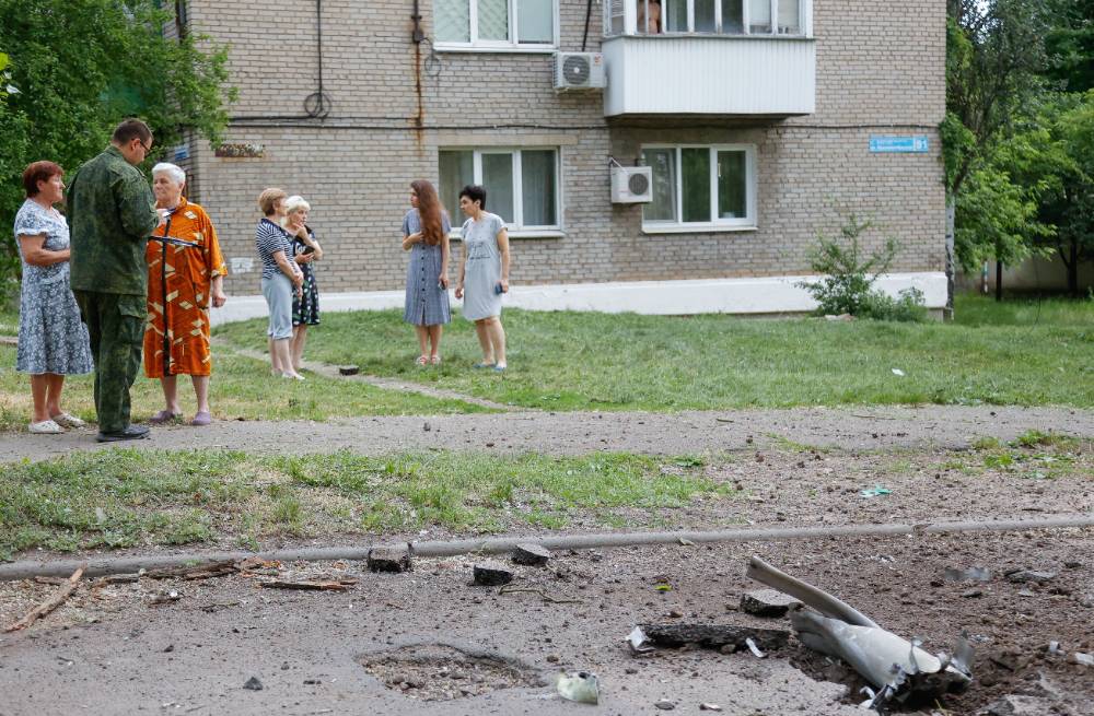 В Донецке уничтожен автомобиль скорой помощи в результате обстрела ВСУ
