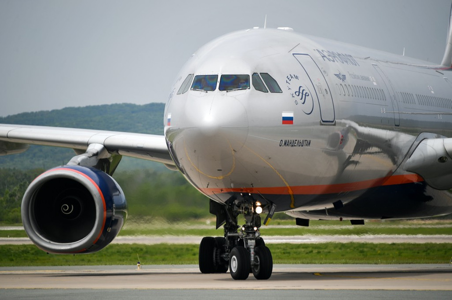 Самолёт Airbus А330. © ТАСС / Юрий Смитюк