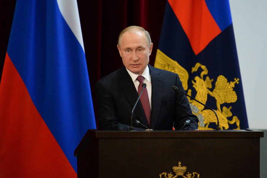 Президент РФ Владимир Путин © Shutterstock