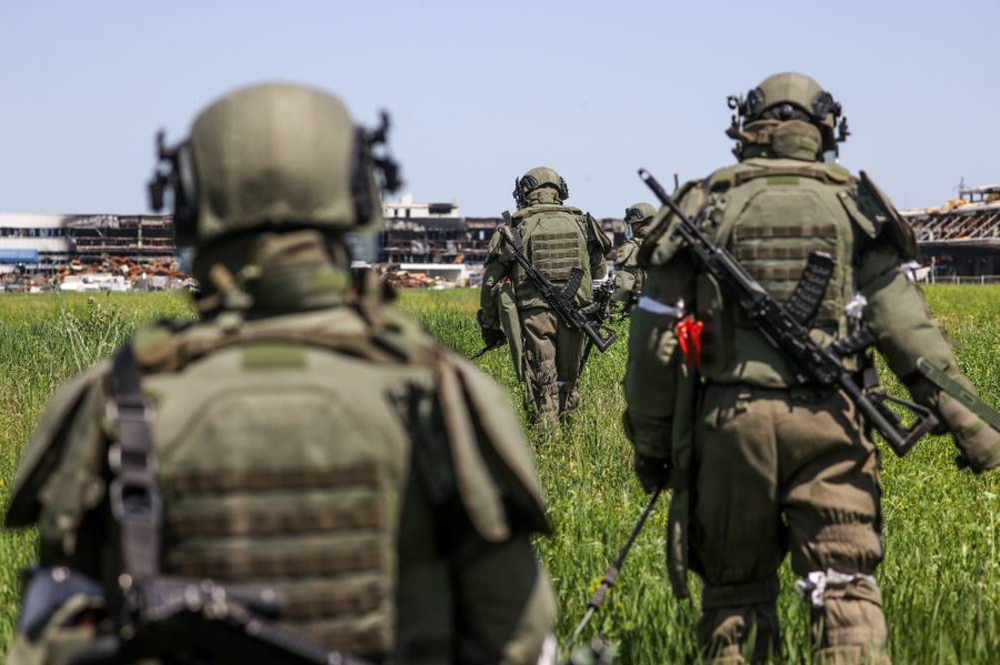 Военнослужащие Народной милиции ДНР. Фото © ТАСС / Владимир Гердо