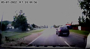 Погоня со стрельбой за 16-летним водителем Honda без прав в Приморье попала на видео