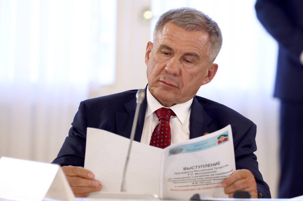 В Госсовете изменили должность Минниханова