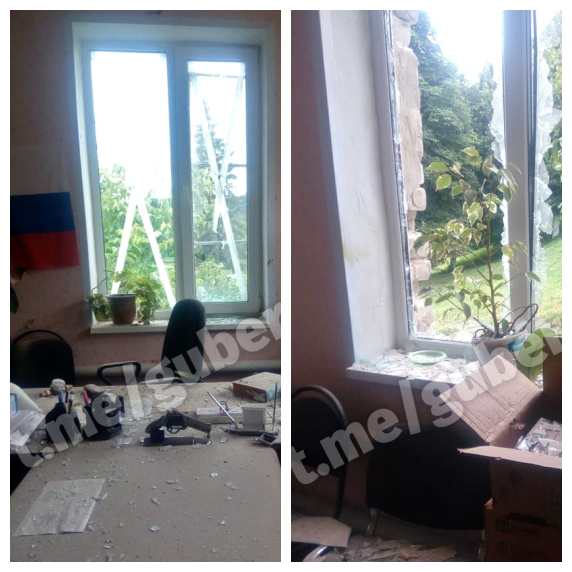 Село Дроновка в Курской области попало под миномётный обстрел ВСУ