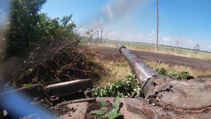 Подбили ответным огнём: Минобороны показало видео уничтожения танка ВСУ