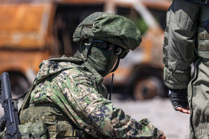 Бойцы ДНР уничтожили дот украинских военных под Авдеевкой из ПТРК "Конкурс"
