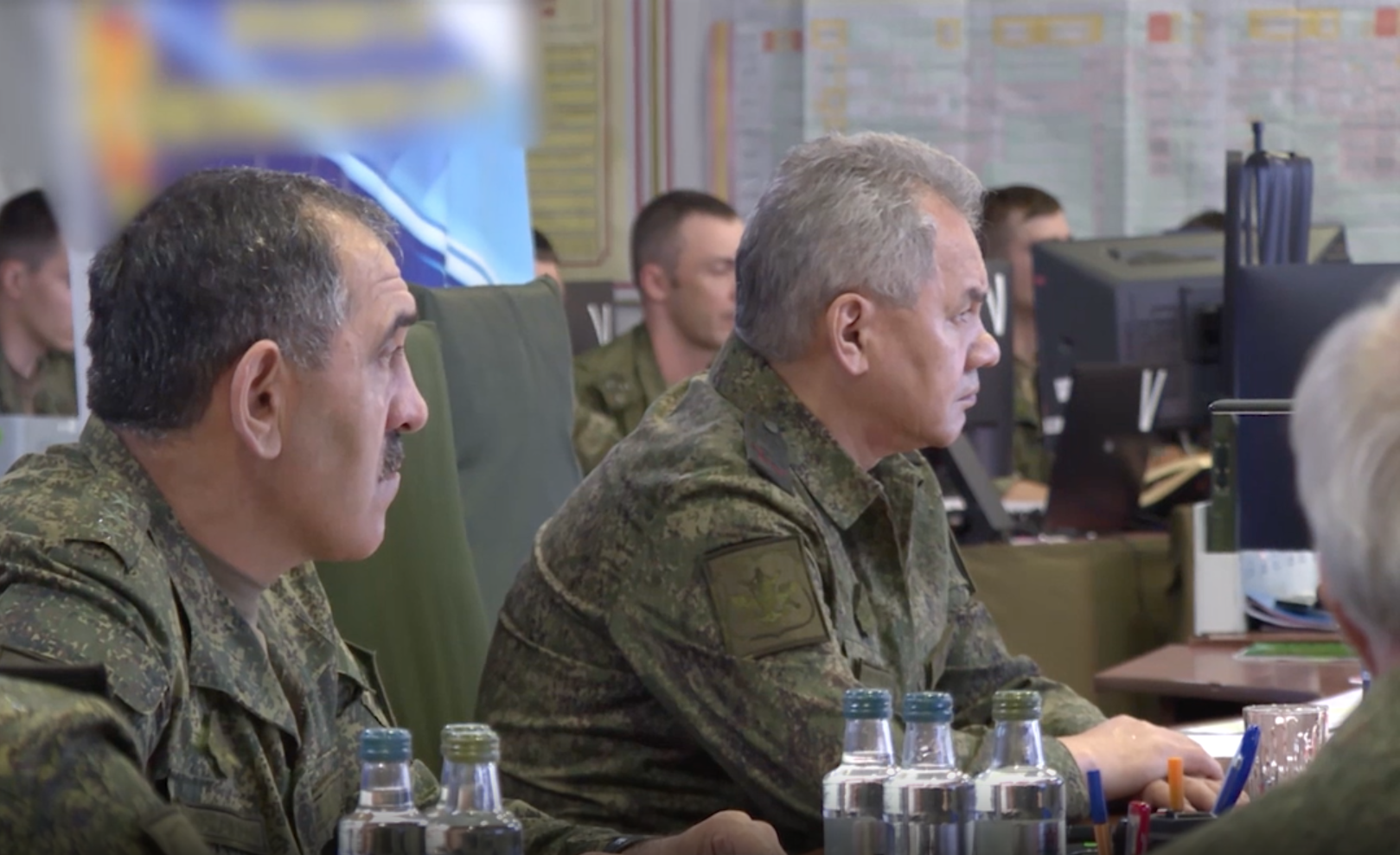 Командование специальной военной операцией. Шойгу проинспектировал группировки. Генерал Мурадов на Украине 2022.