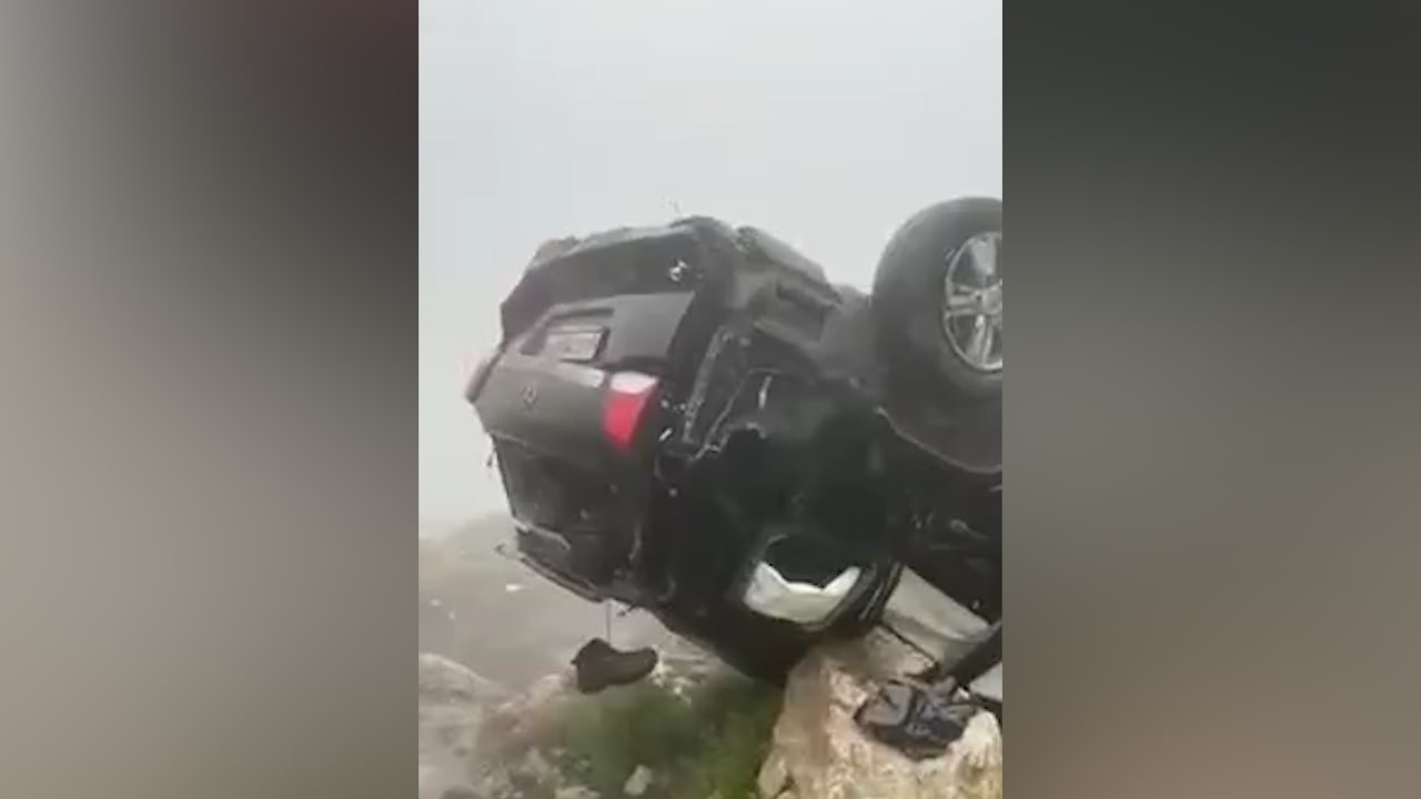 В Дагестане машина с туристами рухнула в ущелье