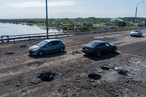 ВСУ фактически разрушили Антоновский мост в Херсонской области