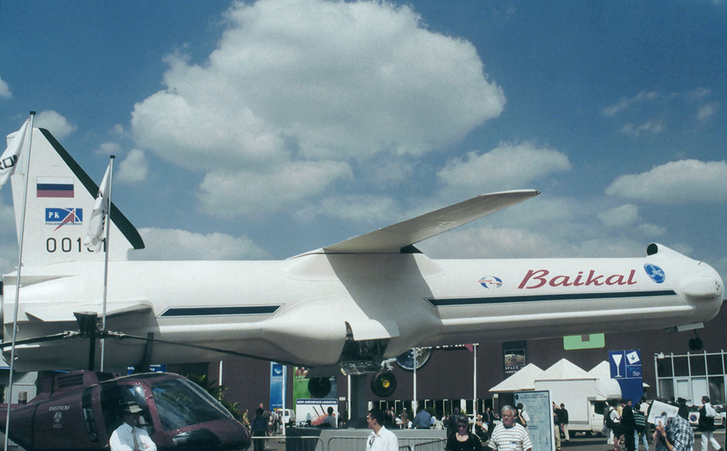 Ракета "Байкал" на выставке в Ле Бурже (Франция) в 2001 году. Фото © ТАСС / Александр Кондрашев