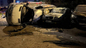 Последствия аварии с треш-стримерами Кирюшей и Лошадкой в Ярославле. Фото © Telegram-канал Yaroslavl Art