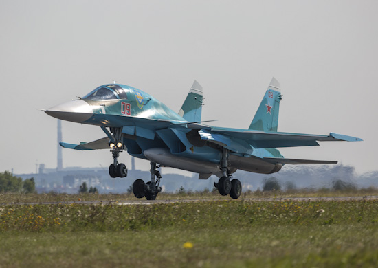 <p>Су-34. Фото © Минобороны РФ</p>