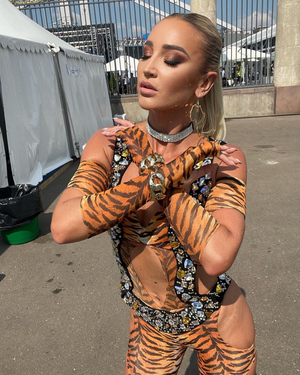 Ольга Бузова примерила костюм тигрицы. Фото © Instagram (запрещён на территории Российской Федерации) / buzova86