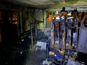 Последствия пожара в хостеле на юге Москвы. Фото © ГСУ СК РФ по Москве