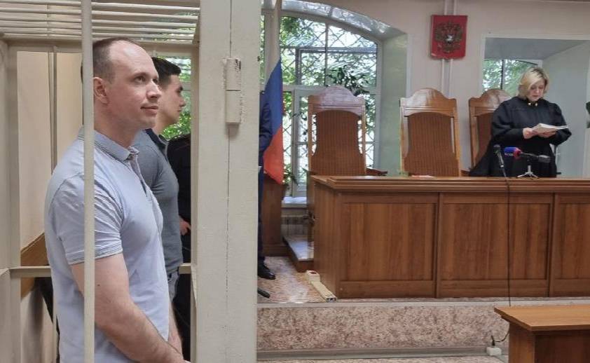 Андрей Левченко в суде. Фото © Прокуратура Иркутской области