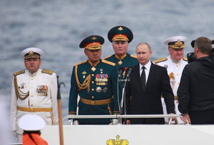 Путин выступит на Главном военно-морском параде в Петербурге