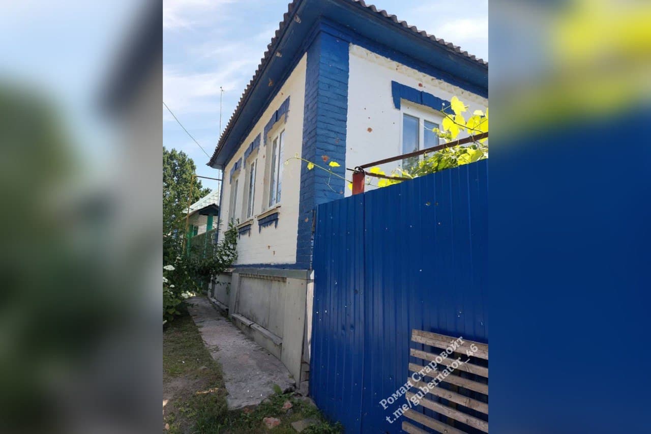 Украинские военные открыли миномётный огонь по посёлку в Курской области