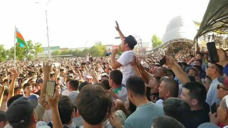 Фото © Telegram-канал "Каракалпакстан Митинги Протесты"