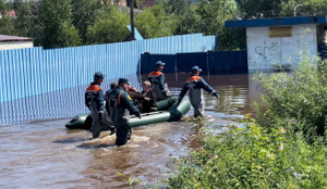 Действует режим ЧС: В Чите из-за паводка подтопило более 500 домов