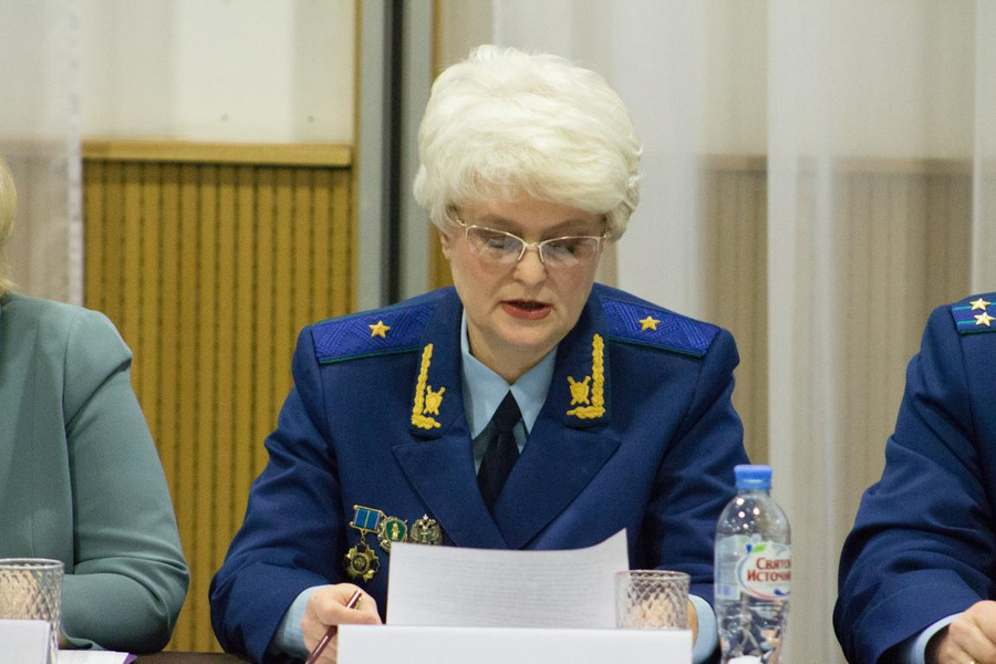 Экс-зампрокурора Любовь Кузьменок. Фото © Прокуратура Новосибирской области