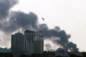ВСУ выпустили по Донецку сто снарядов "натовского" калибра за четыре часа