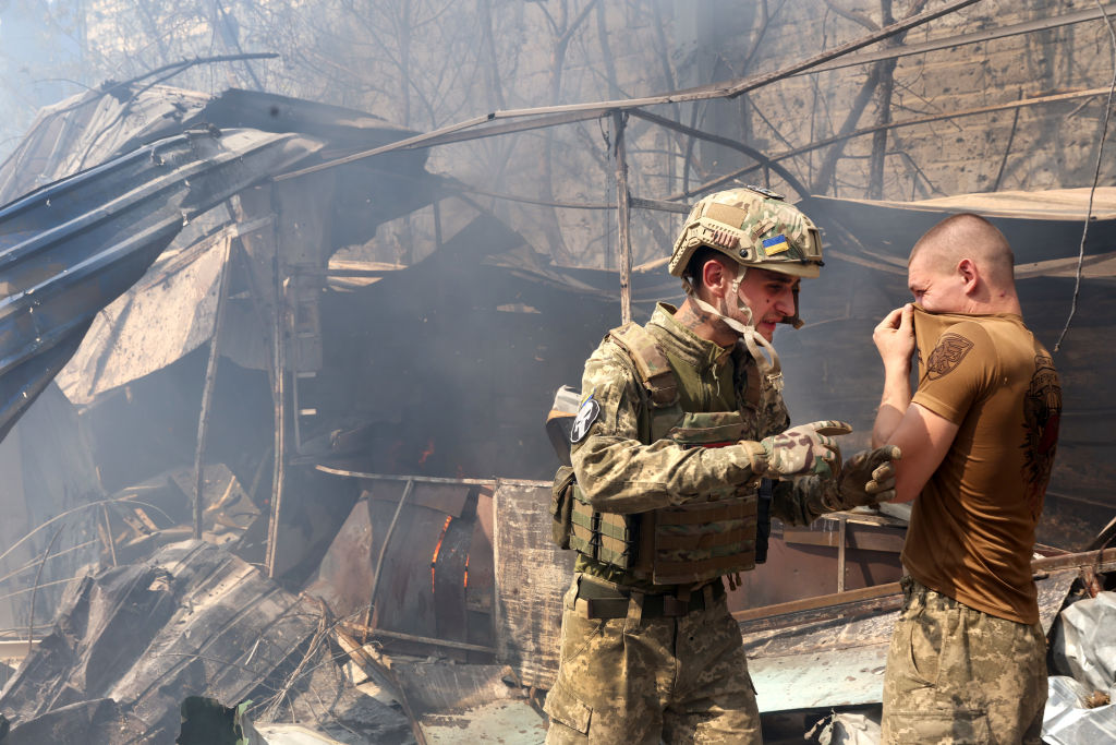 Ситуация в Славянске. Фото © Getty Images / Scott Olson