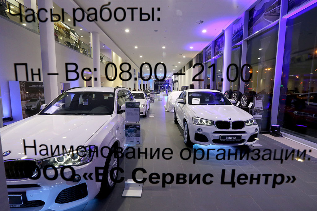 Автомобили BMW в дилерском центре BMW. Санкт-Петербург, Россия. Фото © ТАСС / Александр Демьянчук