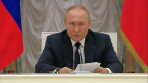 "Ребята пашут под пулями": Путин призвал к общенациональной поддержке ВС РФ